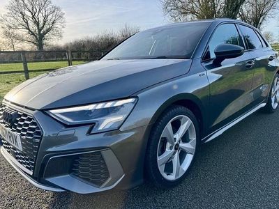 Used Audi A3 S-Line 150 HP (110 kW) 2022 Grey Sedan