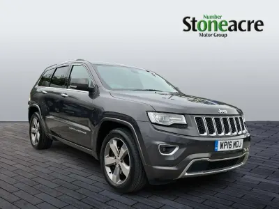 Begagnad Jeep Grand Cherokee Overland 247 HK (181 kW) 2016 Grå SUV
