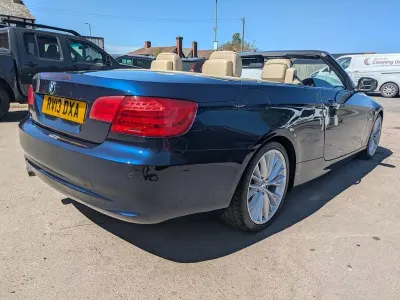 Used BMW 320 Cabriolet 170 HP (125 kW) 2013 Blue Cabriolet