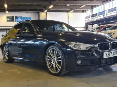 Used BMW 320 M Sport 2017 Black Sedan