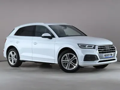 Used Audi Q5 S-Line 190 HP (139 kW) 2019 White SUV