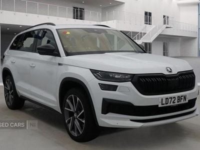 Used Skoda Kodiaq SportLine 2023 White SUV