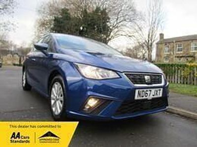 Used Seat Ibiza SE 75 HP (55 kW) 2018 Blue Hatchback
