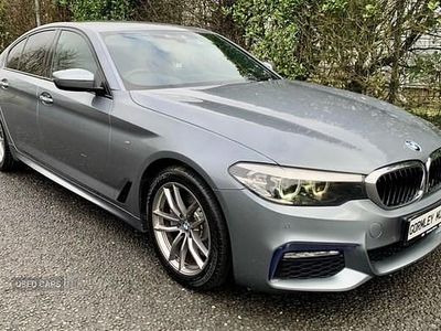 Blue Used 2018 BMW 520 M Sport Sedan | £18,950 (Fair price)