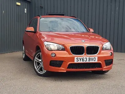 Used BMW X1 M Sport 184 HP (135 kW) 2013 Orange SUV