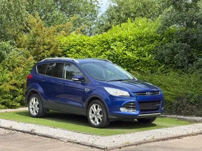 Used Ford Kuga Titanium 150 HP (110 kW) 2016 Blue SUV