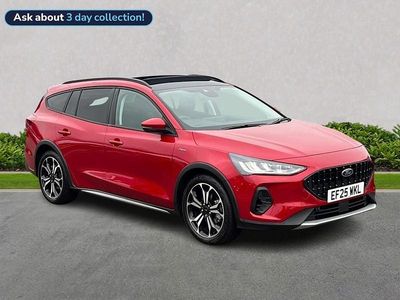 Used Ford Focus Active X 2025 Red Estate