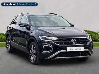 Begagnad VW T-Roc Match 150 HK (110 kW) 2024 Svart SUV