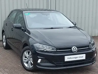 Used VW Polo SE 80 HP (58 kW) 2020 Black Hatchback