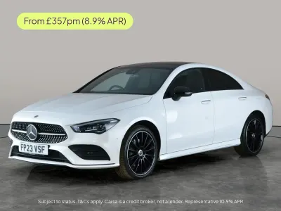 Used Mercedes CLA250e AMG Line Premium Plus 2023 White Sedan