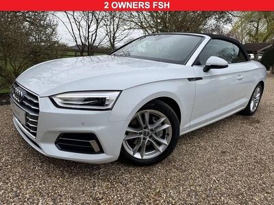 Used Audi A5 Cabriolet Sport 2018 White Cabriolet