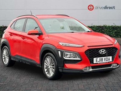 Orange Used 2018 Hyundai Kona SE SUV | £9,153 (Fair price)