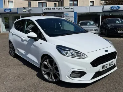 Used Ford Fiesta ST-Line X 2021 White Hatchback