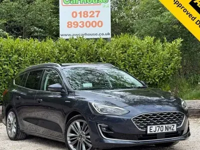 Usado Ford Focus Vignale 155 HP (114 kW) 2020 Azul Carrinha