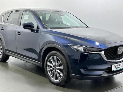 Used Mazda CX-5 Inclusive 150 HP (110 kW) 2021 Blue SUV