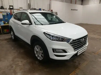 Używany Hyundai Tucson SE 132 KM (97 kW) 2018 Biały SUV