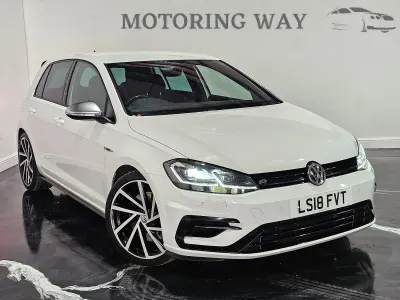Used VW Golf VII R 310 HP (228 kW) 2018 White Hatchback