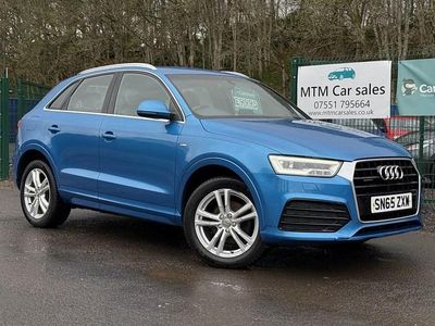 Used Audi Q3 S-Line 150 HP (110 kW) 2015 Blue SUV
