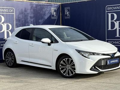 White Used 2019 Toyota Corolla Design Hatchback | £15,999 (Fair price)