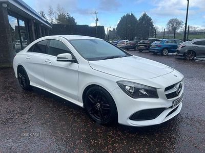 Usado Mercedes CLA180 AMG line 122 HP (89 kW) 2018 Branco Sedan