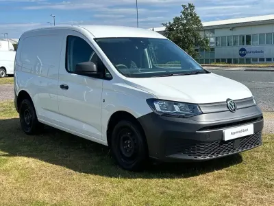 Used VW Caddy 101 HP (74 kW) 2023 White MPV