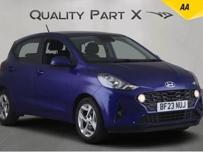 Usado Hyundai i10 SE 2023 Azul Citadino