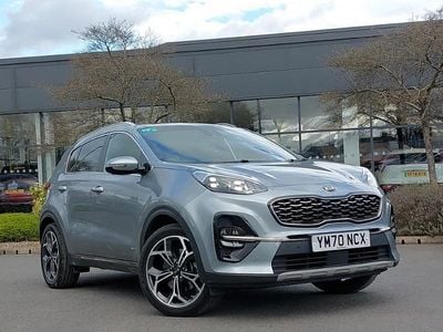 Used Kia Sportage GT-Line S 174 HP (127 kW) 2021 Silver SUV