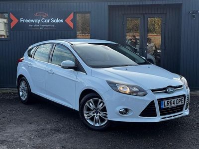 White Used 2014 Ford Focus Titanium Hatchback | £3,990 (Fair price)
