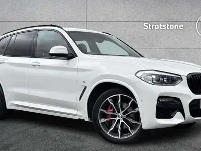 Used BMW X3 M Sport 190 HP (139 kW) 2021 White SUV