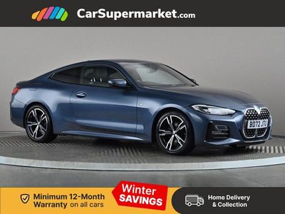 Blue Used 2022 BMW 420 M Sport Coupe | £20,697 (Fair price)