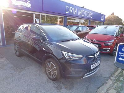 Used Vauxhall Crossland X Elite 130 HP (95 kW) 2020 Black SUV
