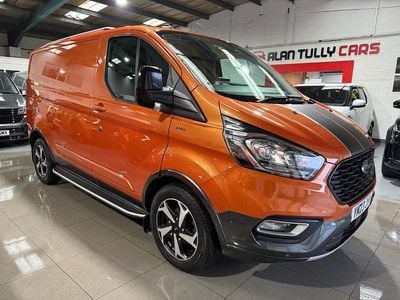 Used Ford Transit Custom Active 130 HP (95 kW) 2023 Orange Van