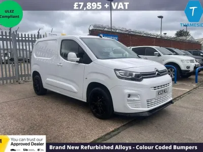 Used Citroën e-Berlingo 100 HP (73 kW) 2021 White Van
