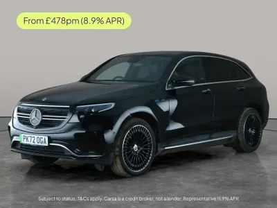 Used Mercedes EQC400 AMG Line Premium Plus 300 kW (408 HP) 2022 Black SUV