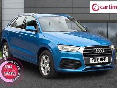 Used Audi Q3 Sport 180 HP (132 kW) 2018 Blue SUV