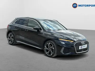 Used Audi A3 S-Line 2023 Black Sedan