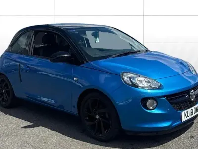 Used Vauxhall Adam 69 HP (50 kW) 2018 Blue Hatchback