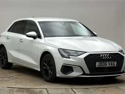 Used Audi A3 150 HP (110 kW) 2020 White Sedan