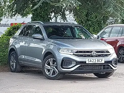 Used VW T-Roc R-line 150 HP (110 kW) 2023 Silver SUV