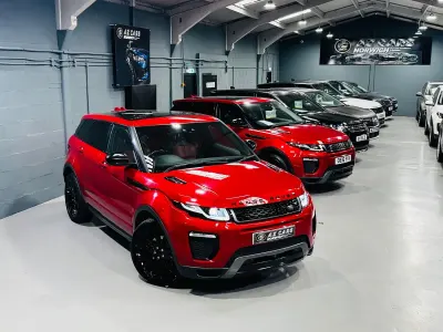 Used Land Rover Range Rover evoque HSE Dynamic 2017 Red Estate