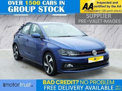 Used VW Polo GTI 200 HP (147 kW) 2019 Blue Hatchback