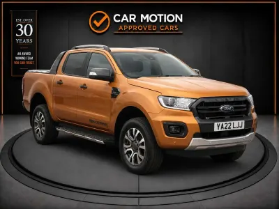 Used Ford Ranger Wildtrack 2022 Orange Pickup