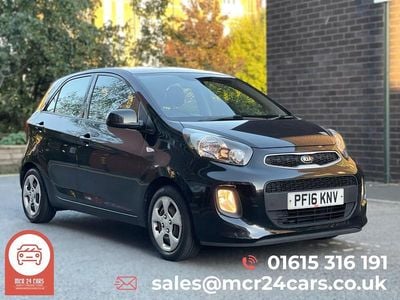 Used Kia Picanto 65 HP (47 kW) 2016 Black Hatchback