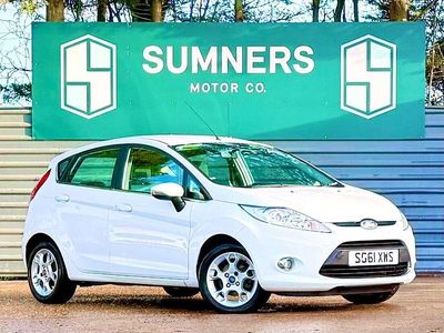Used Ford Fiesta Zetec 94 HP (69 kW) 2011 White Hatchback