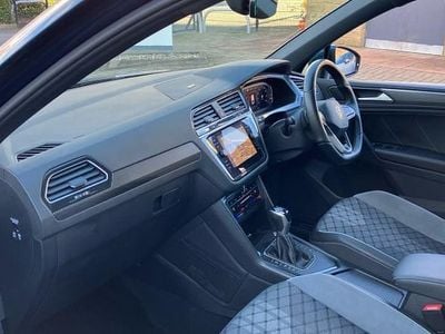 Blue Used 2021 VW Tiguan R-line SUV | £24,847 (Fair price)