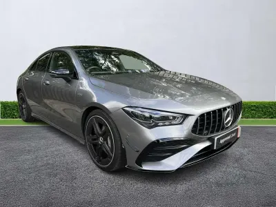 Käytetty Mercedes CLA35 AMG Premium Plus 306 HP (225 kW) 2025 Harmaa Coupe - kaksiovinen