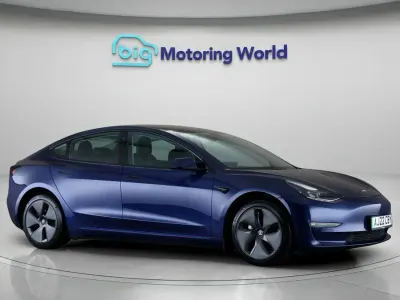 Used Tesla Model 3 Long Range AWD 366 kW (498 HP) 2022 Blue Sedan