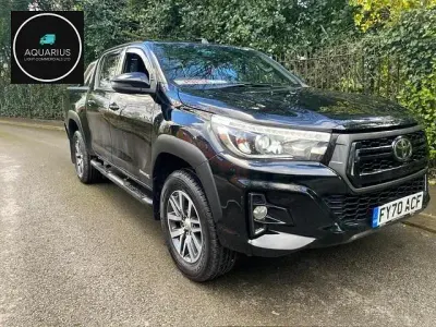 Używany Toyota HiLux 148 KM (108 kW) 2020 Czarny Pickup