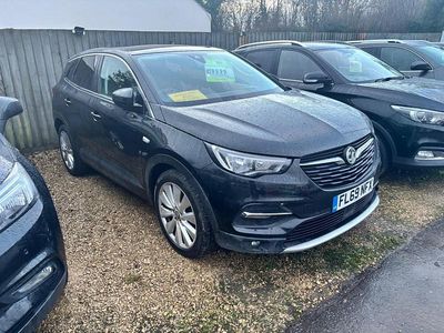 Used Vauxhall Grandland X Elite 130 HP (95 kW) 2019 Black SUV