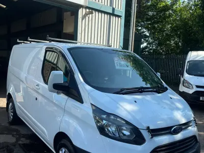 Used Ford Transit Custom 100 HP (73 kW) 2014 White Van